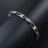 S7 Stainless Steel Bracelet Double Button Titanium Steel Bracelet