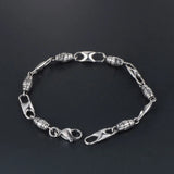 S7 Stainless Steel Bracelet Double Button Titanium Steel Bracelet