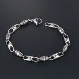 S7 Stainless Steel Bracelet Double Button Titanium Steel Bracelet