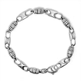S7 Stainless Steel Bracelet Double Button Titanium Steel Bracelet