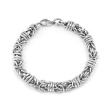 S7 Titanium Steel Bracelet Men's Woven Pattern Bracelet