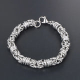 S7 Titanium Steel Bracelet Men's Woven Pattern Bracelet