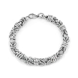 S7 Titanium Steel Bracelet Men's Woven Pattern Bracelet