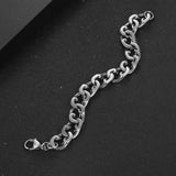 S7 Titanium Steel Bracelet Charm Men's Bracelet Hip-hop Rock Hand Jewelry