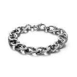 S7 Titanium Steel Bracelet Charm Men's Bracelet Hip-hop Rock Hand Jewelry