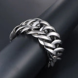 S7 Titanium Steel Casting Men's Bracelet Rock Chain Jewelry