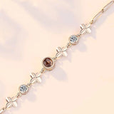 S925 Photo Projection Zircon Bracelet Valentine Gift Romantic Jewelry