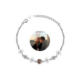 S925 Photo Projection Zircon Bracelet Valentine Gift Romantic Jewelry