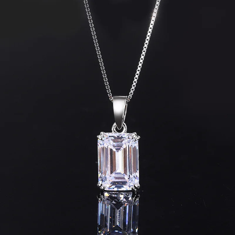 S925 Silver Full Body Set with High Carbon Diamond Redian Cutting