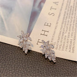 S925 Cubic Zirconia Drop Earrings High Accessories