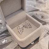 S925 Cubic Zirconia Drop Earrings High Accessories