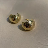 Exaggerated High-end Light Earrings Female Niche Ins Cold Style