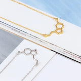 S925 Pure Silver Chains Necklaces Geometry Honeycomb Pendant