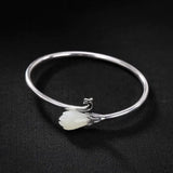 S925 Silver Phoenix Magnolia Bracelet for Women
