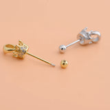 925 Silver Crystal Pearl Pendant Holder Thread