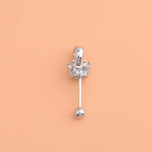 925 Silver Crystal Pearl Pendant Holder Thread