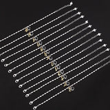 S925 Silver Alphabet Projection Bracelet Romantic Jewelry