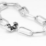 S925 Silver Chain Silver Plated Bracelet Classic Women Jewelry