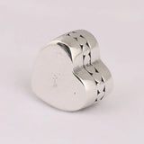 S925 Silver Bead Charm for Women Bangle Bracelet Boots Love Heart Shape DIY