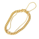 S925 Silver Bracelet for Women Korea Geometry Layer Chain