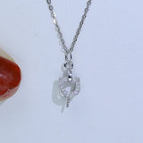 S925 Silver Classic Pearl Pendant Settings