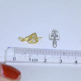S925 Silver Classic Pearl Pendant Settings