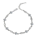 S925 Silver Couples Bracelet Bangle Wedding Gift