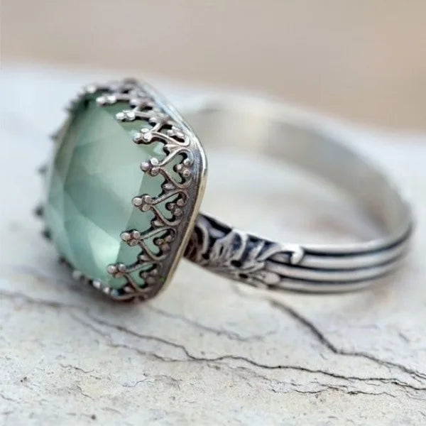Moonstone Ring for Women Gemstone Silver 925 Jewelry Rings