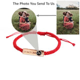 S925 Silver Personalized Projection Photo Bracelet
