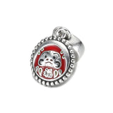 S925 Silver Happiness Tiger Dangle Charm for Bracelet Bangle