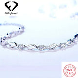 S925 Silver Diamond Bracelet Gemstone Anillos Bizuteria Bague pulseras