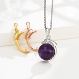 S925 Silver Drilled Pearls Pendant Blank Base DIY Jewellery Accessories