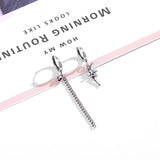 S925 Silver Retro Earrings Non-Mainstream Angel Ear Clip
