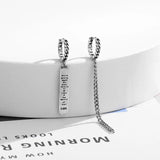 S925 Silver Retro Earrings with Chain Ear Clip for Women
