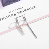 S925 Silver Retro Earrings with Chain Ear Clip for Women