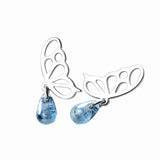 S925 Silver Butterfly Stud Earrings
