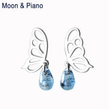 S925 Silver Butterfly Stud Earrings