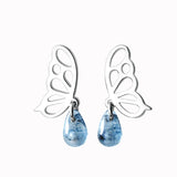 S925 Silver Butterfly Stud Earrings