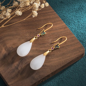 S925 Silver Vintage Butterfly Earrings for Women
