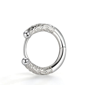 S925 Silver Men's Single Stud Earrings