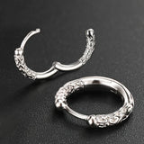 S925 Silver Men's Single Stud Earrings