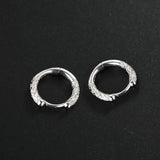 S925 Silver Men's Single Stud Earrings