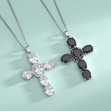 S925 Silver Micro-Set Zirconia Ross Pendant Necklace