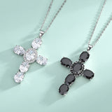S925 Silver Micro-Set Zirconia Ross Pendant Necklace