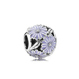 S925 Silver Glass Beads Charms for Bracelets, Christmas Dog Sock Mother's Gift