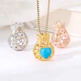 S925 Silver Hollow Money Bag Pendant for 6mm Heart Jade/Turquoise DIY Jewelry