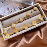 S925 Silver & Hotan Jade Bracelet Chinese Palace Retro Ethnic Jewelry