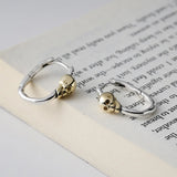 S925 Silver Skull Punk Street Earrings
