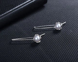S925 Silver Lady Shambhala CZ Openwork Hearts Hoop Earring