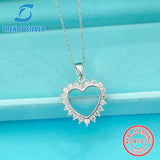 S925 Silver Love Necklace Women's Clavicle Chain Necklace